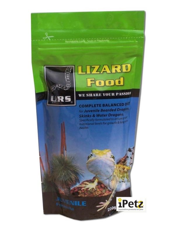 URS LIZARD FOOD - JUVENILE 200G