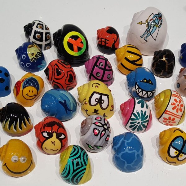 Painted Hermit Crab Shells