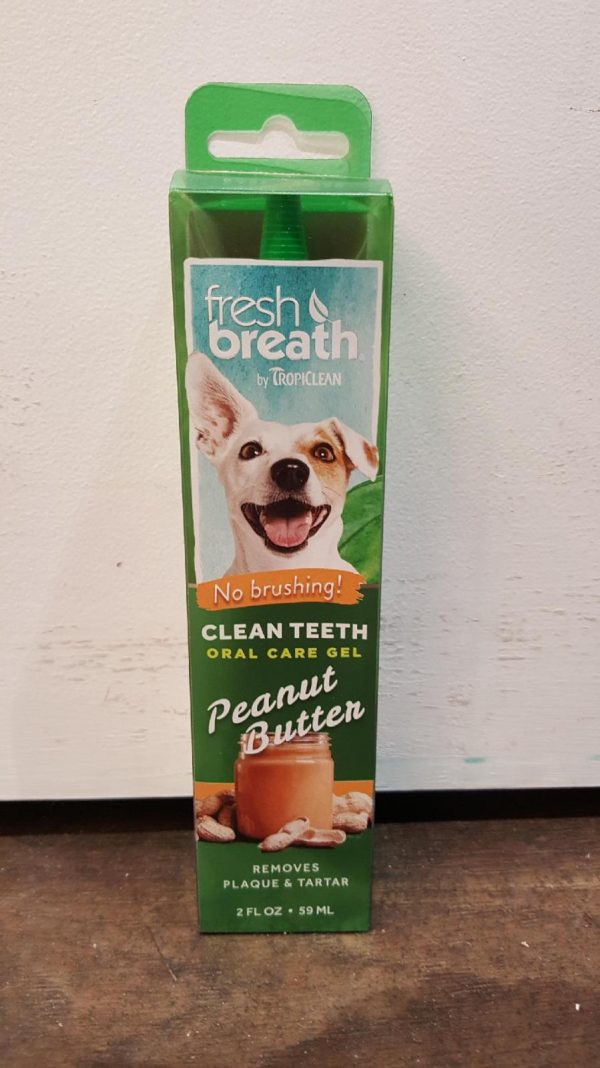 Troipiclean Fresh Breath Clean Teeth Oral Care Gel Peanut Butter
