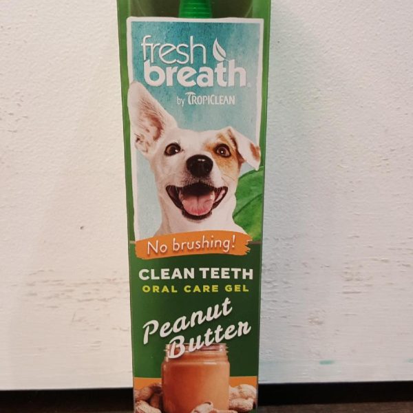 Troipiclean Fresh Breath Clean Teeth Oral Care Gel Peanut Butter