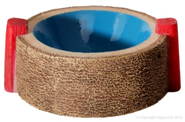 Hermit Crab Round Bowl Blue 6x7.5x3cm