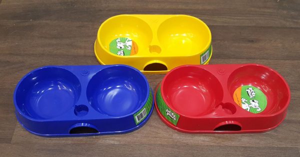 Twin Plastic Bowl