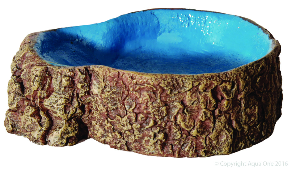 Tree Stump Bowl Small - BLUE