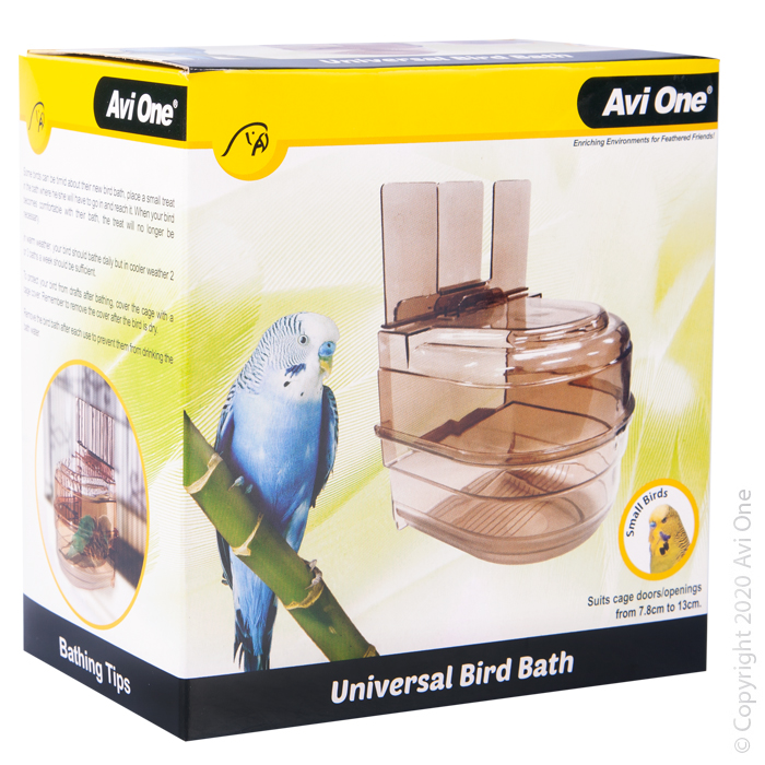 Universal Bird Bath - 12 x 12.5 x 11 cm