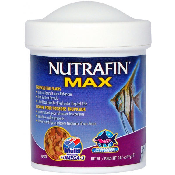 Nutrafin Max Tropical Fish Flakes - 19gm