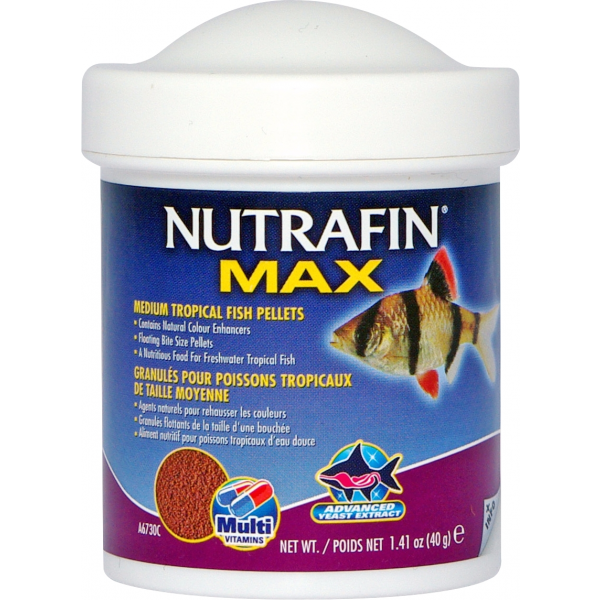 Nutrafin Max Medium Tropical Pellets - 40gm