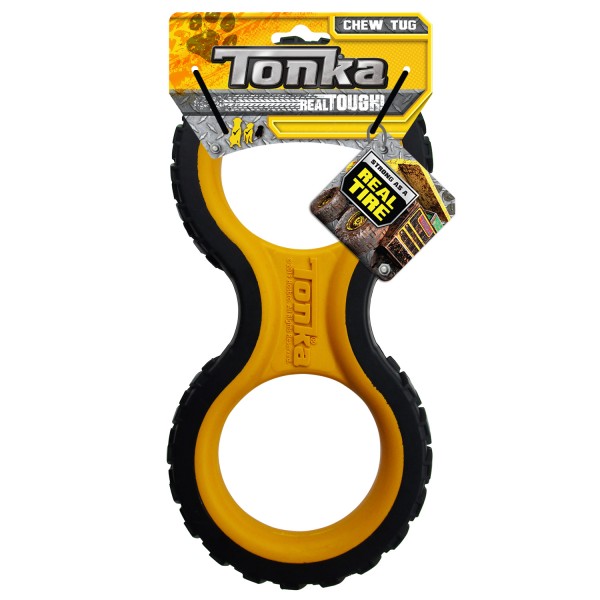 TONKA Infinity Tread Tug Black/Yellow - 29cm