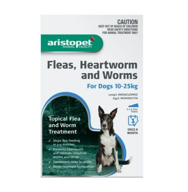 Aristopet Spot Treatment Dog 10-25kg - 3 Pack