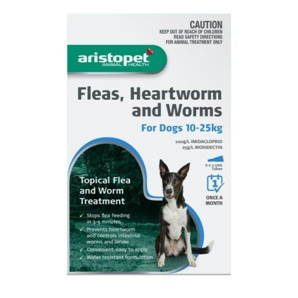 Aristopet Spot Treatment Dog 10-25kg - 6 Pack