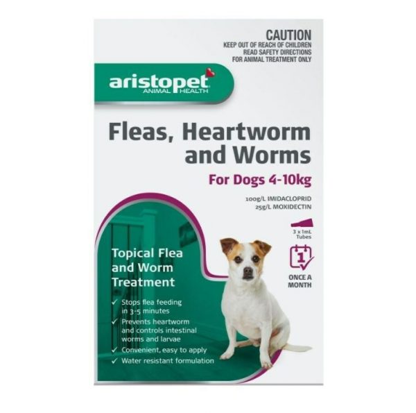 Aristopet Spot Treatment Dog 4-10kg - 3 Pack