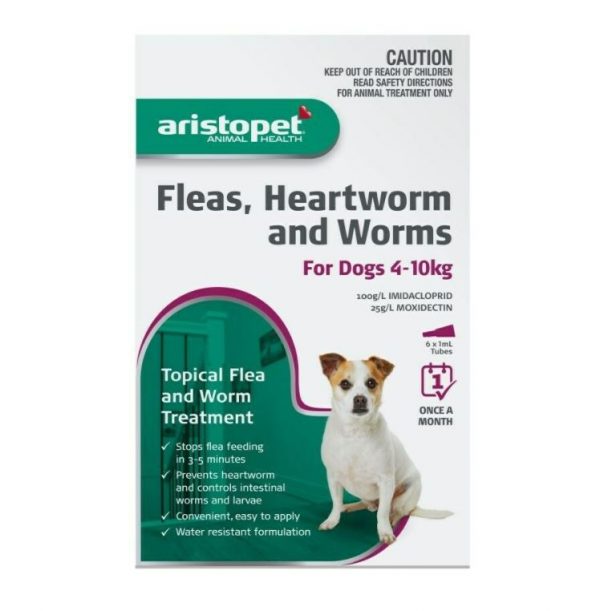 Aristopet Spot Treatment Dog 4-10kg - 6 Pack