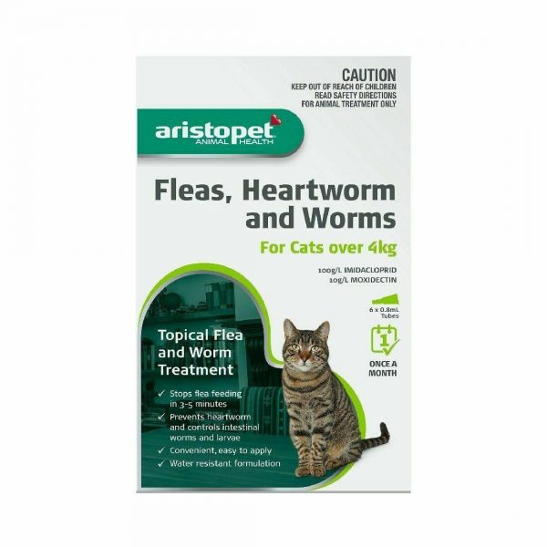 Aristopet Spot Treatment Cat Over 4kg - 6 Pack