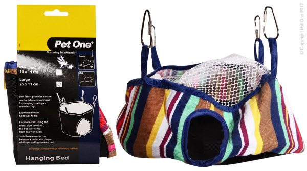 Small Animal Hanging Bed Ferret & Rat 25 x 11cm - LARGE