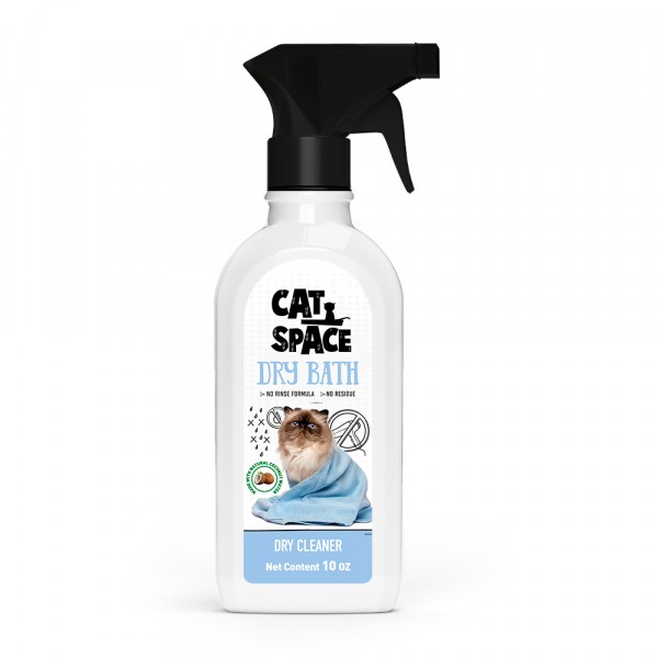 Cat Space Dry Bath Shampoo - 295ml