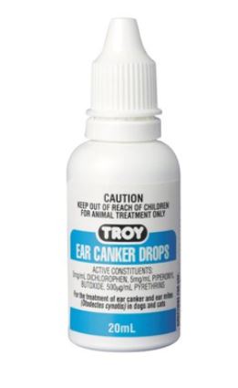 Troy Ear Canker Drops - 20ml