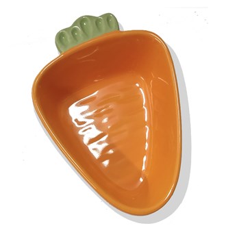 Carrot Shaped Ceramic Bowl