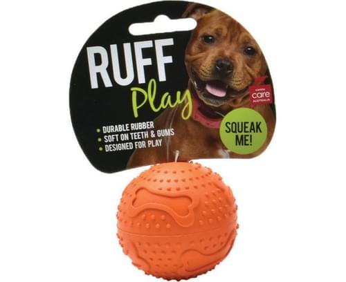 Dog Toy Ruff Play Ball Small
