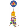 Birdie Medium Plastic Toy With Dices