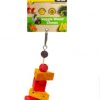 Veggie Wood Chew Cheese Blocks Hanging - 14.5cm