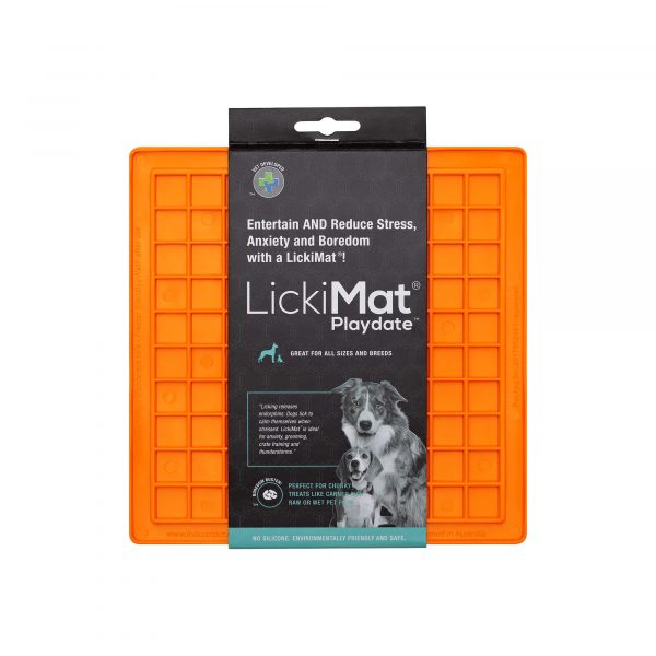 LICKIMAT CLASSIC PLAYDATE - ORANGE