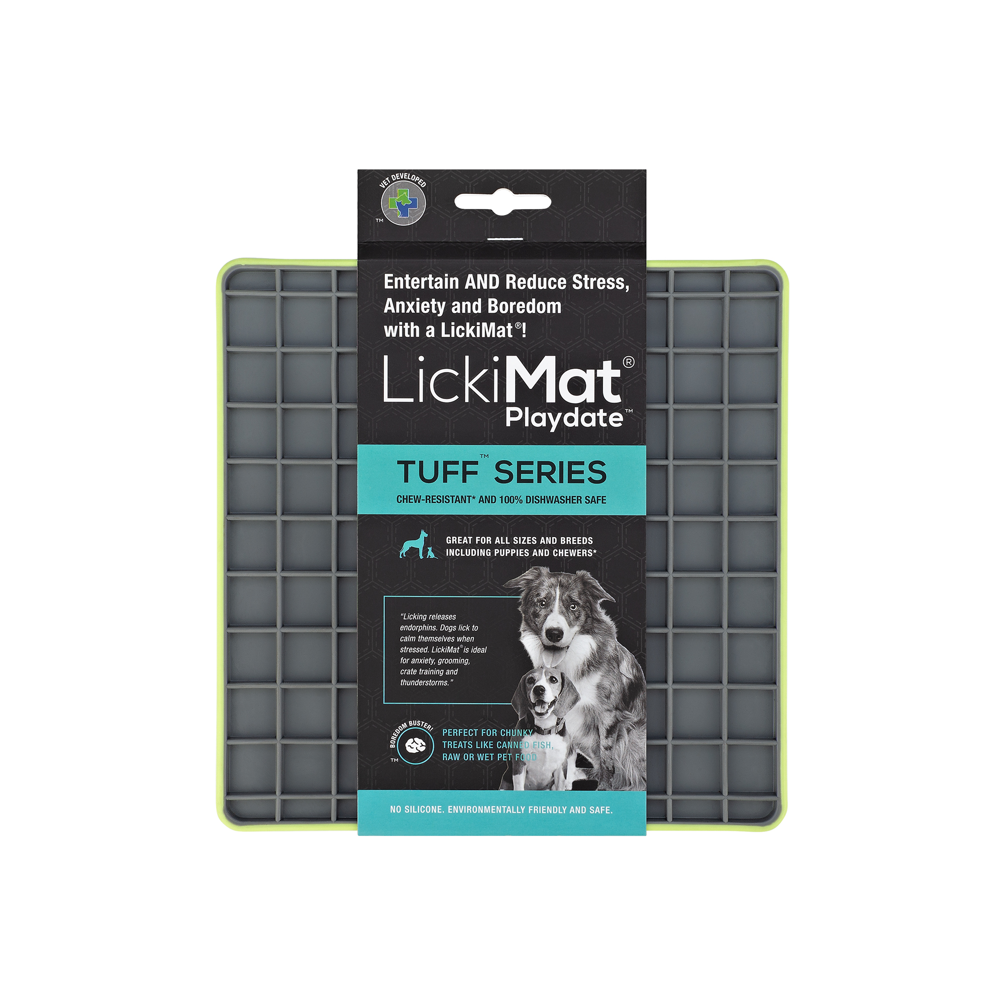LICKIMAT TUFF PLAYDATE - GREEN