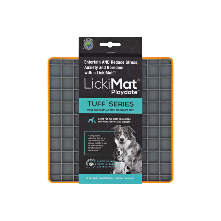 LICKIMAT TUFF PLAYDATE - ORANGE