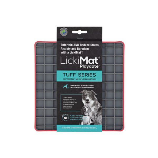 LICKIMAT TUFF PLAYDATE - RED