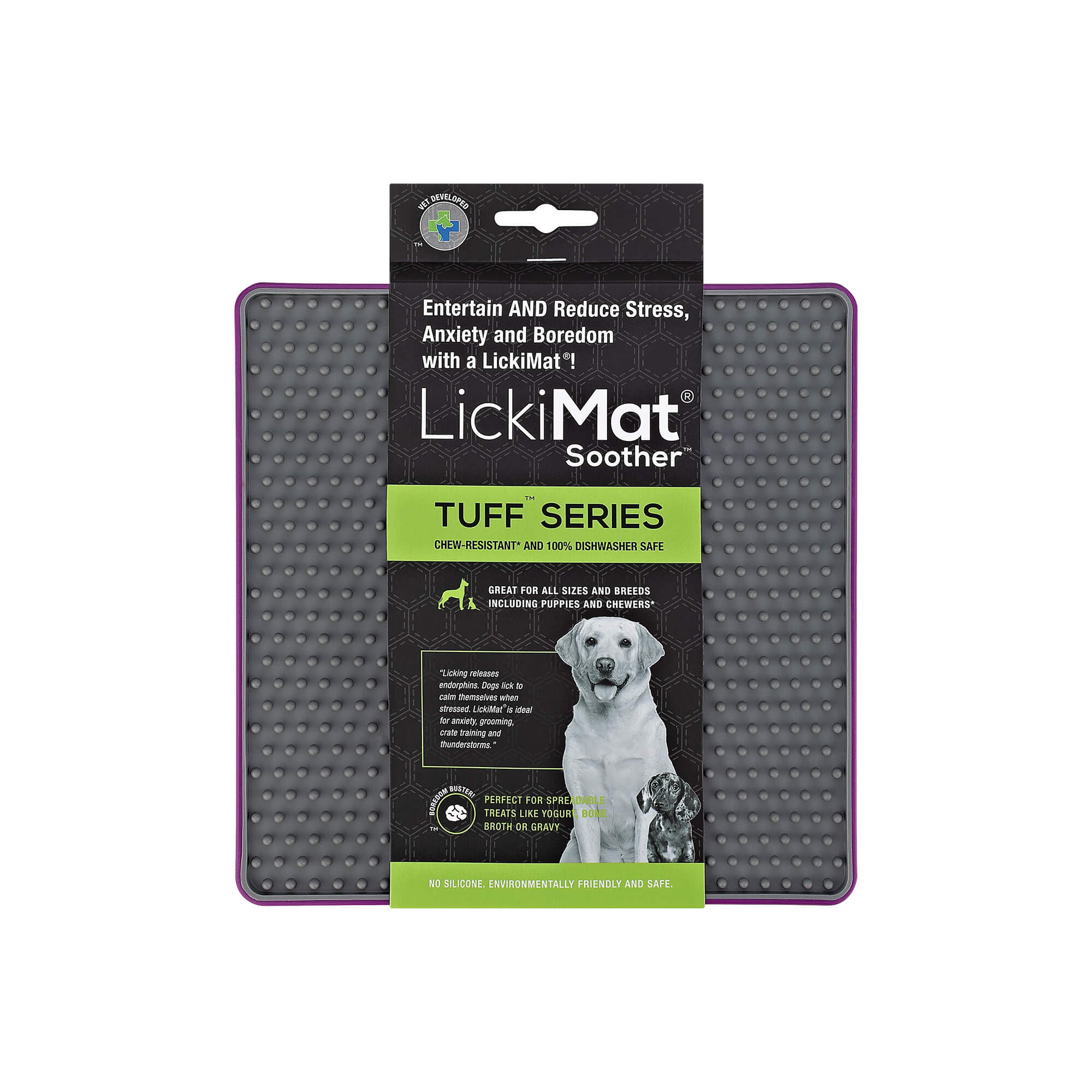LICKIMAT TUFF SOOTHER - PURPLE