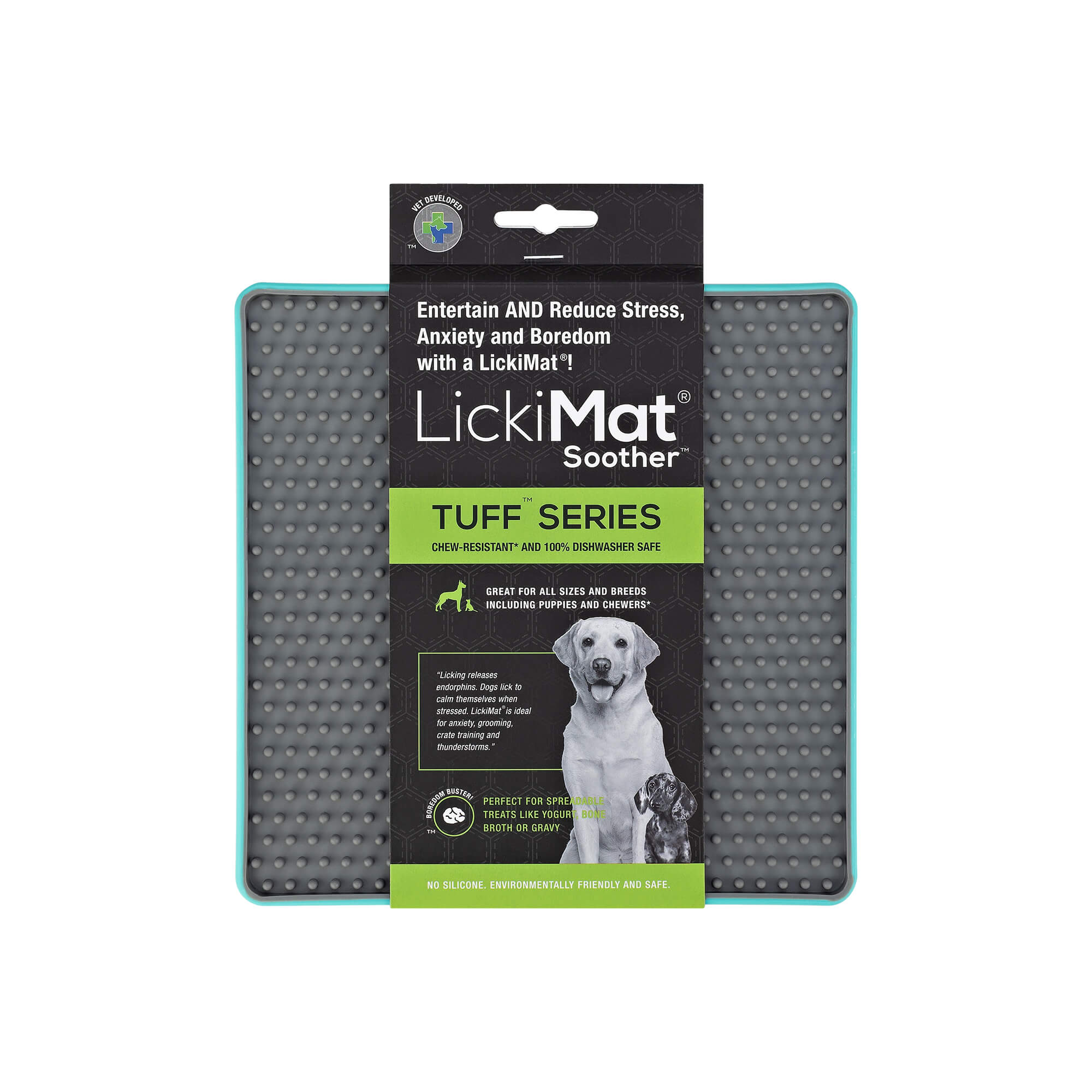 LICKIMAT TUFF SOOTHER - TURQUOISE