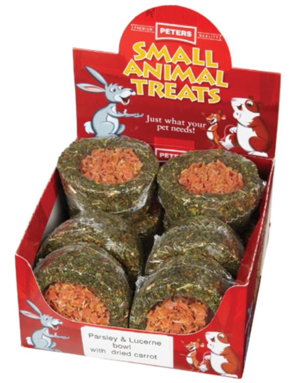 Peters Lucerne Bowl Dried Carrot 130g