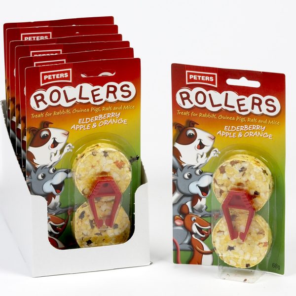 Peters Rollers Small Animal Treats 34g