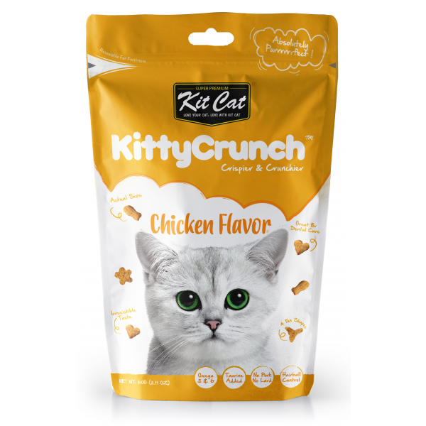 Kit Cat Kitty Crunch Treat Chicken 60g