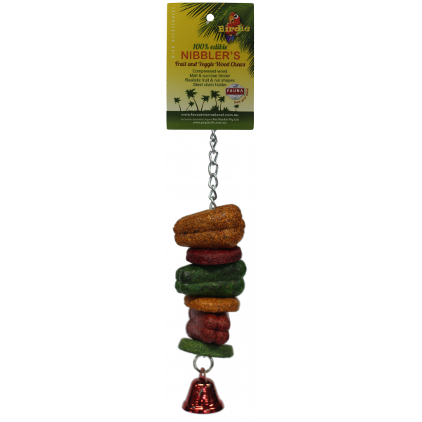 Birdie Nibbler Capsicum + Fruit Kabob Small