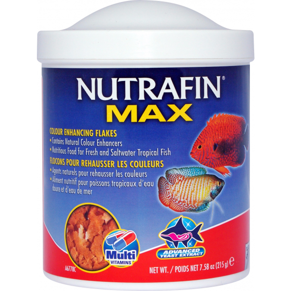 Nutrafin Max Colour Enhance Flakes 215g