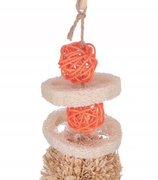 Natural Wicker N Maize Ball Chew