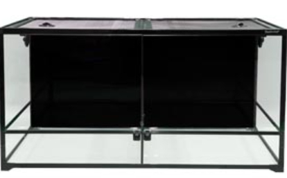 RTF1260HTD GLASS HINGED DOOR TERRARIUM WITH REMOVABLE DIVIDER 120 X 60 X 60CM